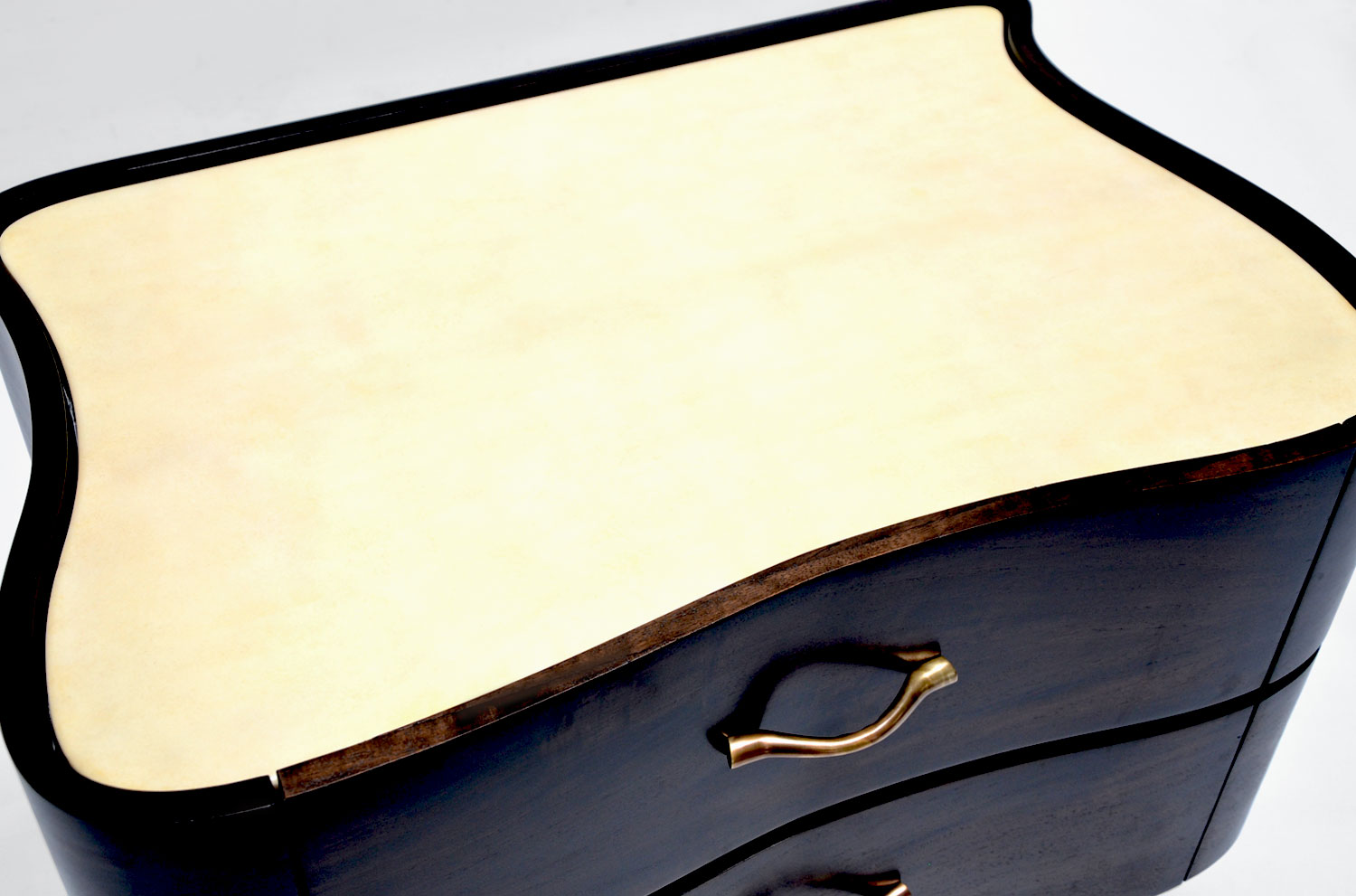 Slit Nightstand - top view closeup